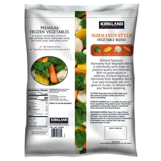 Kirkland Signature Normandy Style Vegetable Blend (2.49 kg)