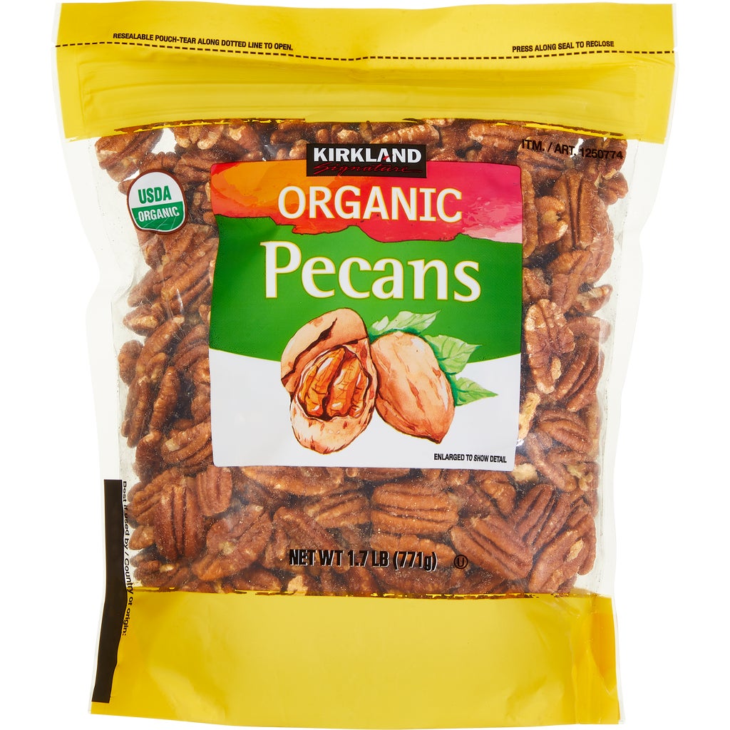 Kirkland Signature Organic Pecans, 1.7 lbs