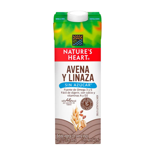 Nature's Heart Oat and Flaxseed Drink, 6 x 946 ml