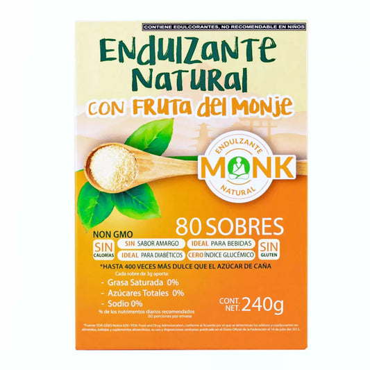 Monk Fruit Sweetener 80 packets of 3 g