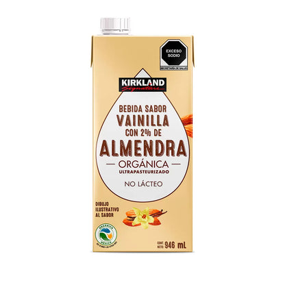 Kirkland Signature Organic Vanilla Almond Milk, 6-pack,  946ml