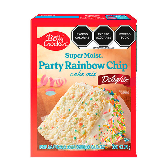 Betty Crocker Confetti Cake Mix with Rainbow Sprinkles, 375g (13.2 oz)