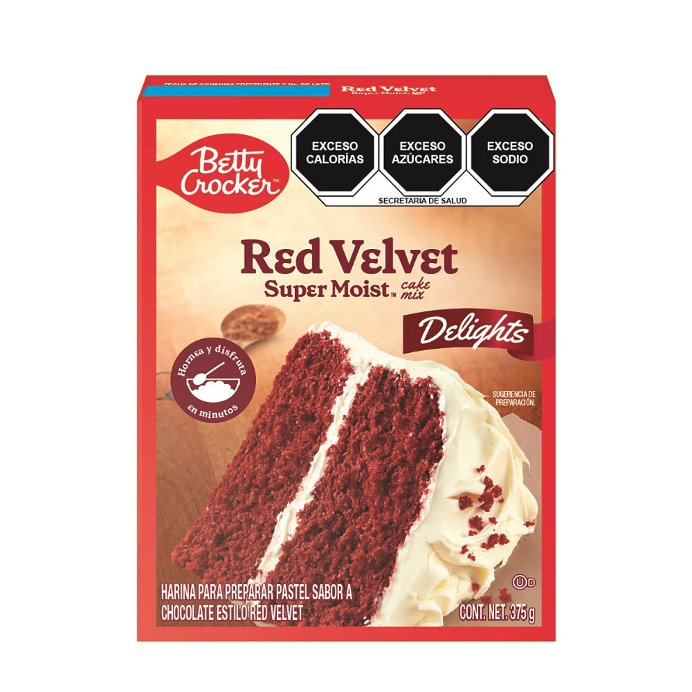 Betty Crocker Red Velvet Cake Mix, 375g (13.2 oz)