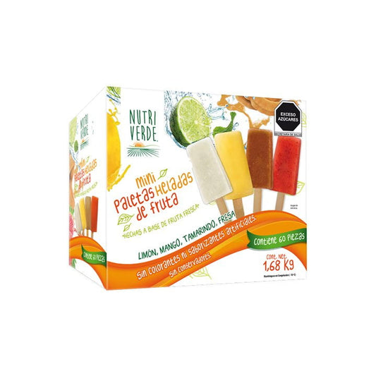 Nutriverde Fruit Ice Pops (60-pack)