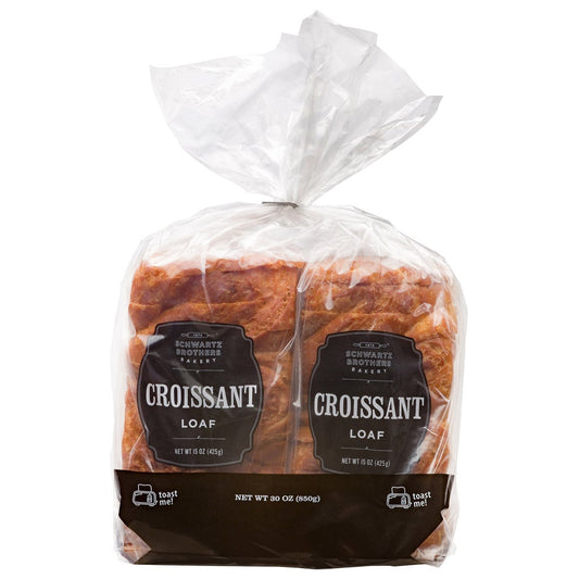 Schwartz Brothers Bakery Croissant Loaf, 15 oz, 2 ct