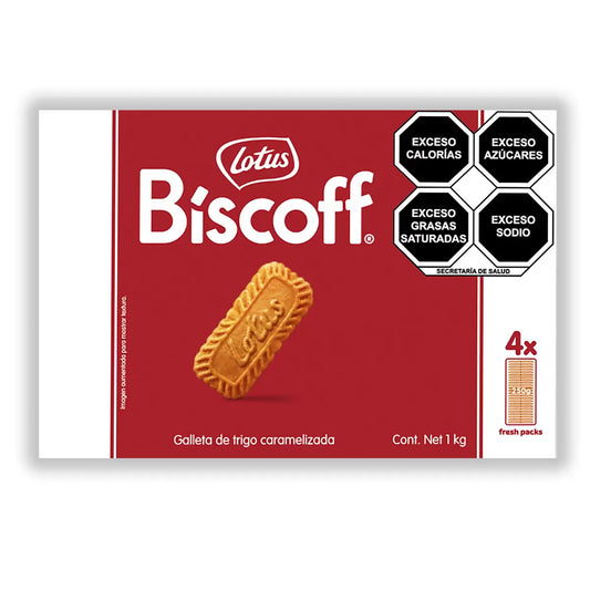 Lotus Biscoff Caramelized Cookies, 1 kg