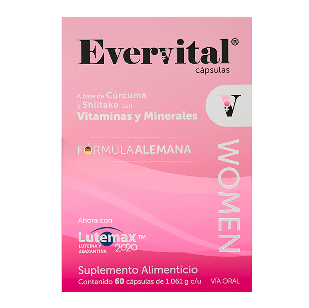 Evervital Women Multivitamin and Mineral Supplement – 60 Capsules