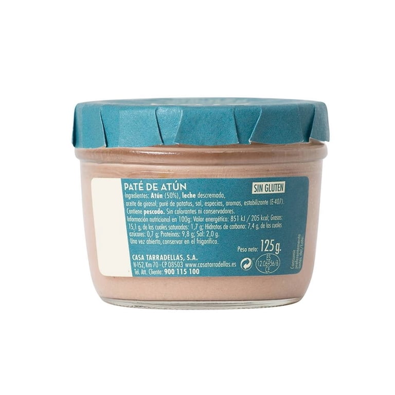 Casa Tarradellas - Spanish Tuna Pâté, 2/125g