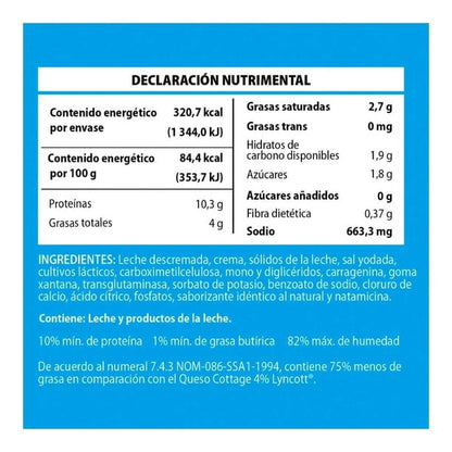 Lyncott: Low-Fat Cottage Cheese (380g)