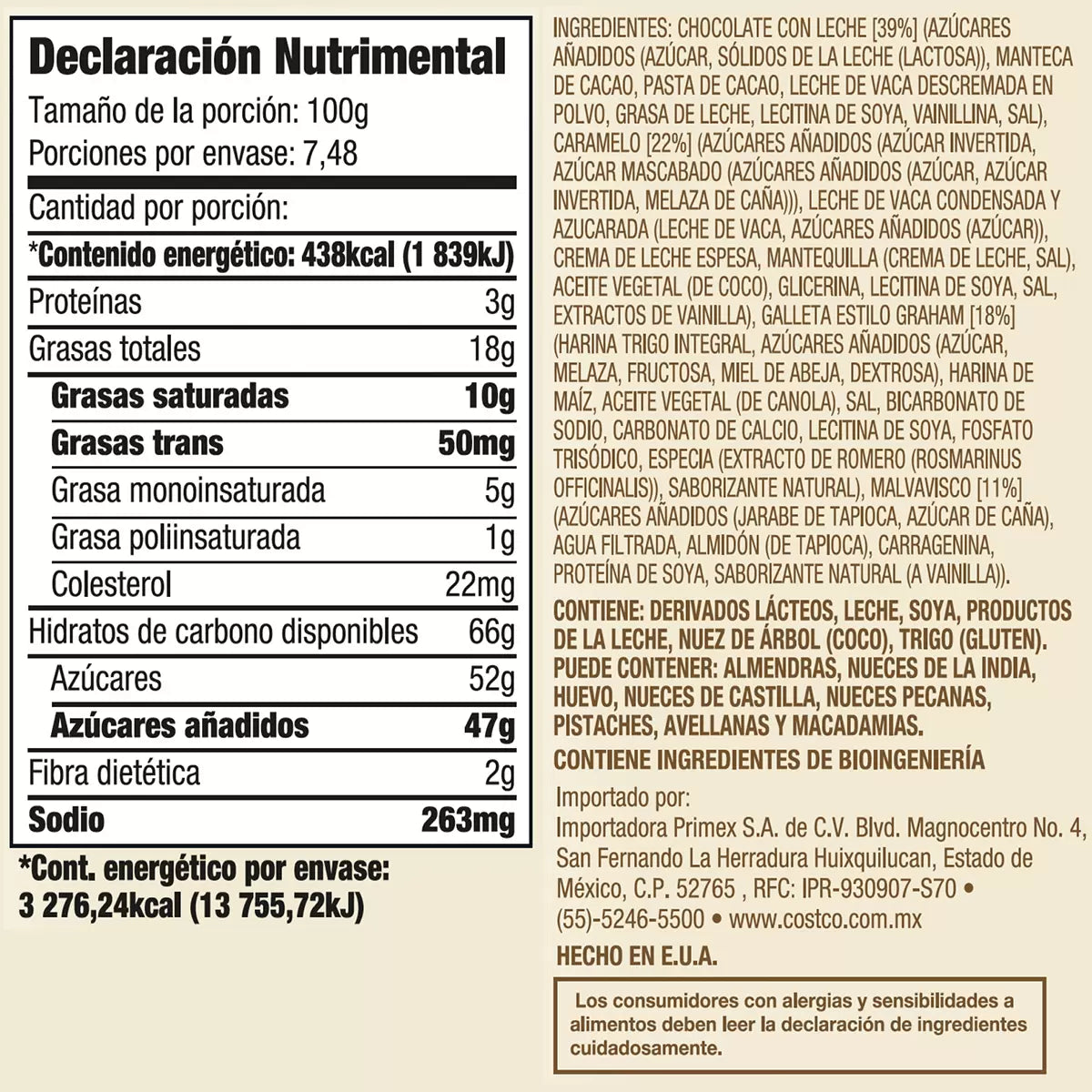 Kirkland Signature Caramel S'mores Clusters, 748 g