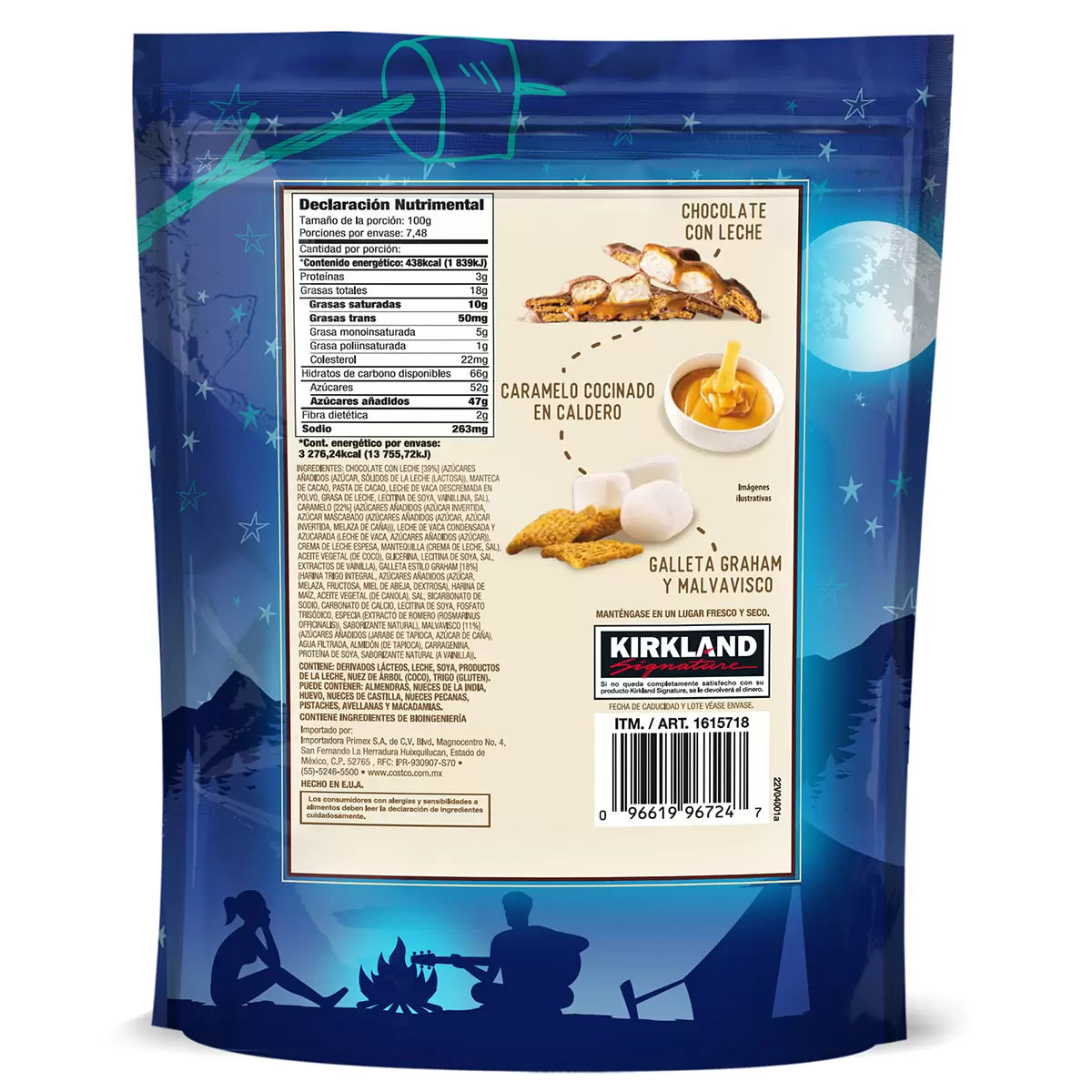 Kirkland Signature Caramel S'mores Clusters, 748 g