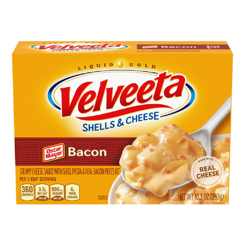 Velveeta Bacon Macaroni & Cheese Dinner Mix (10.3 oz / 292 g)