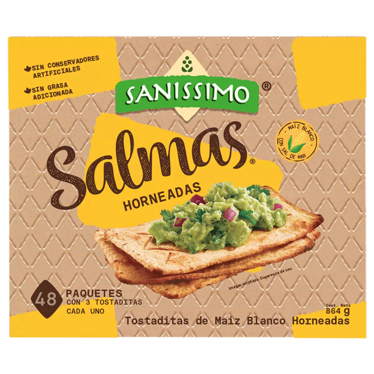 Sanissimo Baked Tostadas 48 packets