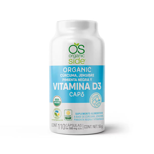 Organic Side Vitamin D3 (110 Capsules)