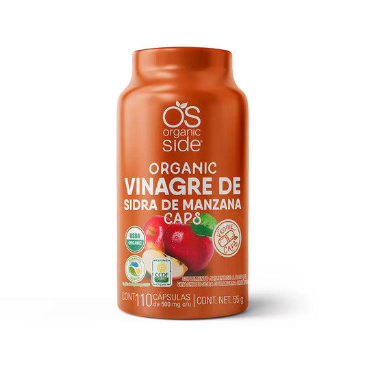 Organic Side Apple Cider Vinegar 110 Capsules