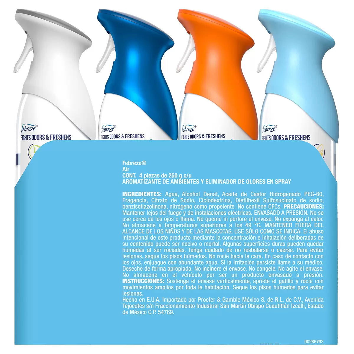 Febreze Air Freshener (4-pack, 250 g each)