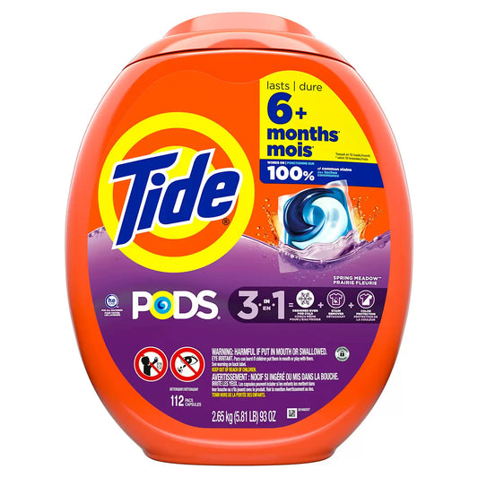 Tide Pods Laundry Detergent Capsules – 112 Count