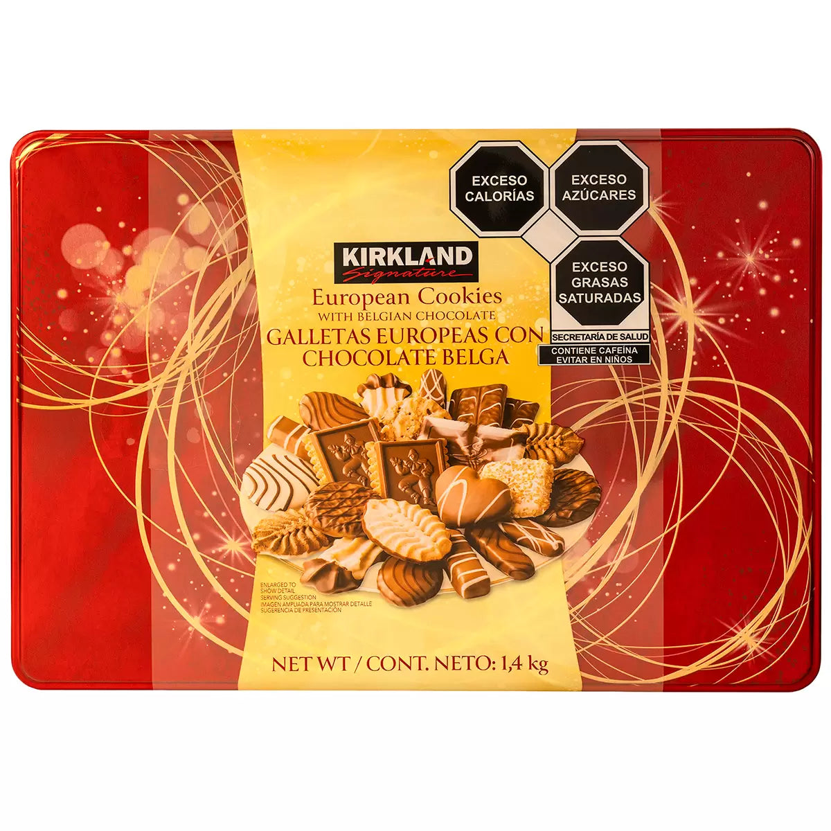 Kirkland Signature European Cookies with Belgian Chocolate 1.4 kg