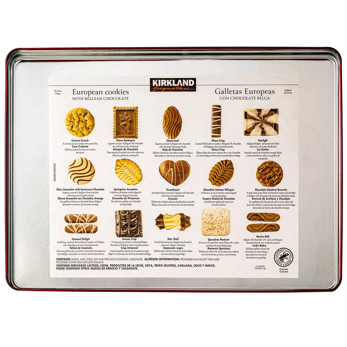 Kirkland Signature European Cookies with Belgian Chocolate 1.4 kg