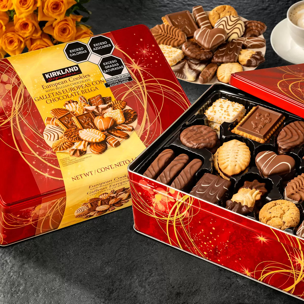 Kirkland Signature European Cookies with Belgian Chocolate 1.4 kg