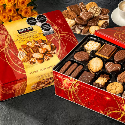 Kirkland Signature European Cookies with Belgian Chocolate 1.4 kg