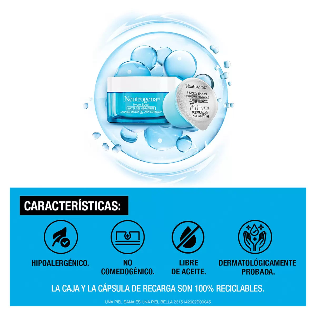Neutrogena Hydro Boost Water Gel (50 g + 2 x 50 g refills)