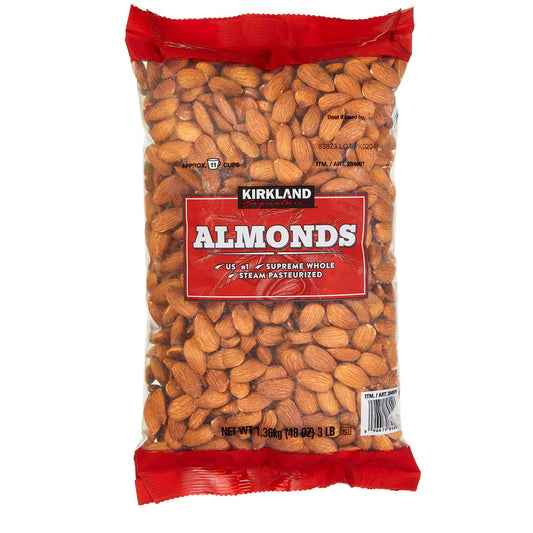 Kirkland Signature Whole Almonds, 3 lbs