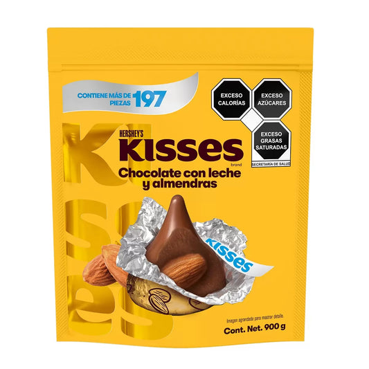 Hershey's Kisses Chocolates and Almonds (900 g)