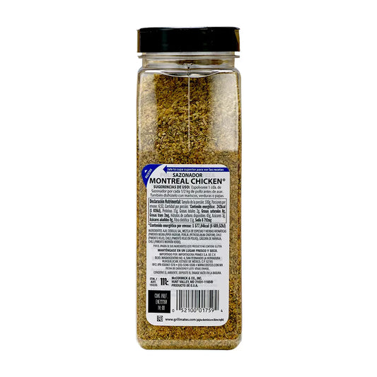 McCormick Montreal Style Chicken Seasoning – 652 g