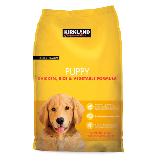 Kirkland Signature Puppy Formula Chicken, Rice and Vegetable Dog Food 20 lbs
