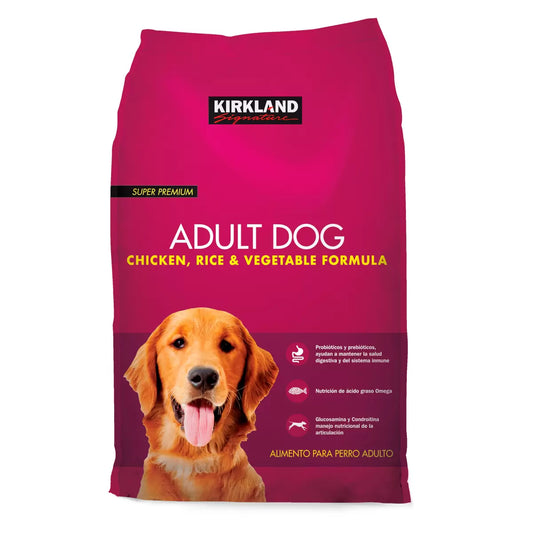 Kirkland Signature Adult Dog Chicken, Rice & Vegetable Formula 18.1 kg