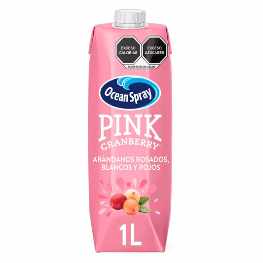 Ocean Spray Pink Cranberry Juice Light 6 pz /1L *Seasonal
