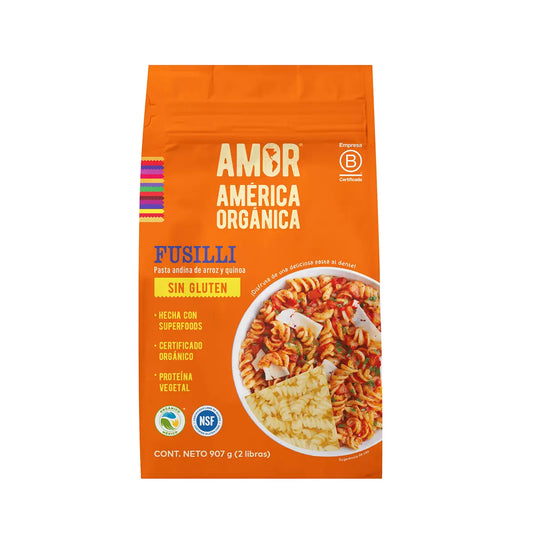América Orgánica Gluten-Free Rice and Quinoa Fusilli (907 g)