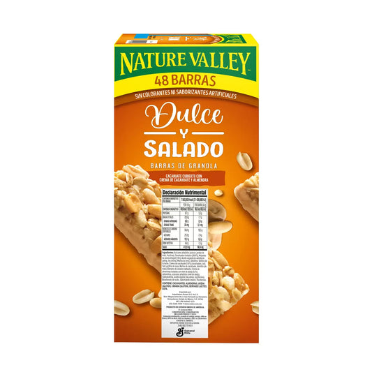 Nature Valley Peanut Coated Bars – 48 Bars of 34 g Each