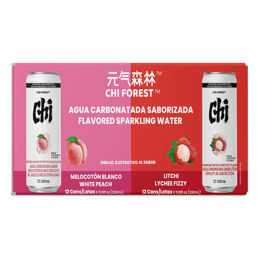 Chi Forest Flavored Sparkling Water 24 / 330 ml