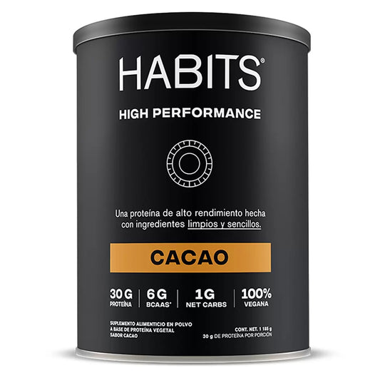 Habits High Performance Cacao Flavored Plant Protein (1.185 kg)