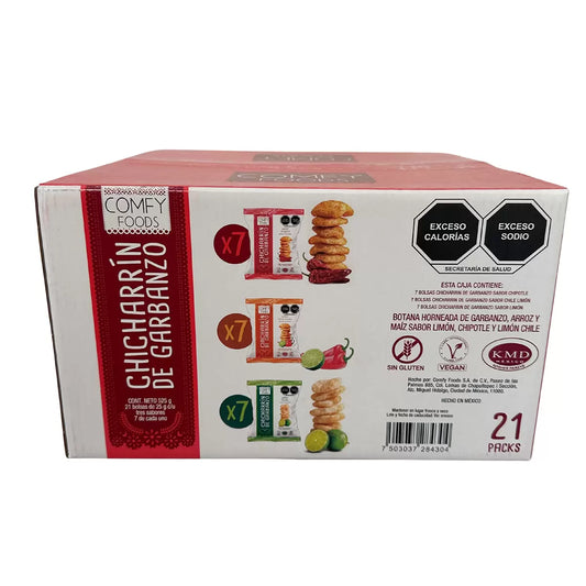 Comfy Foods Chickpea "Chicharrín" Snack (21/25g)