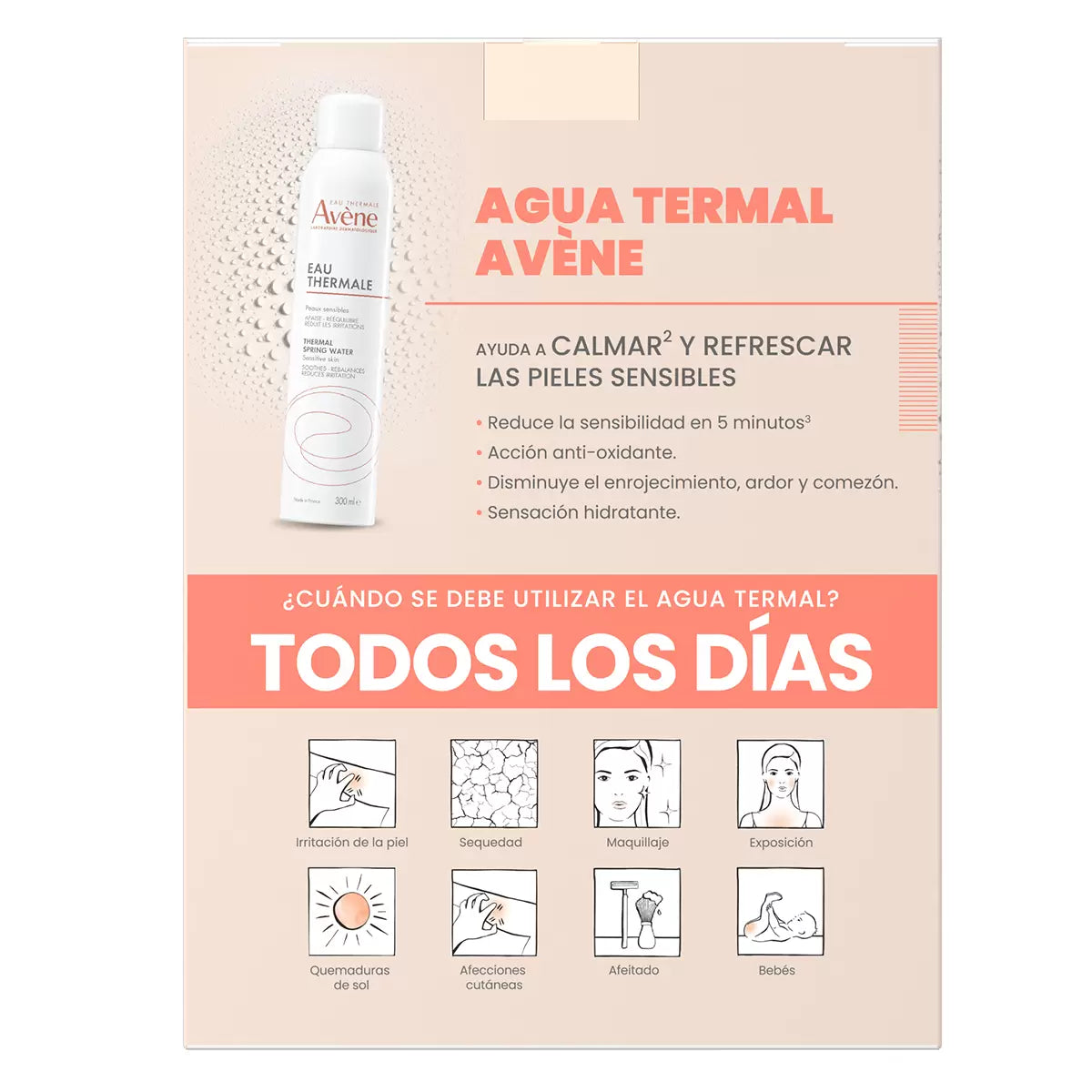 Avène Thermal Spring Water Kit (2 x 300 ml + 50 ml)