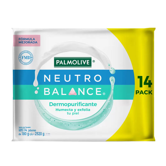 Palmolive Neutro Balance Dermo Purifying Soap (14-pack, 180 g each)