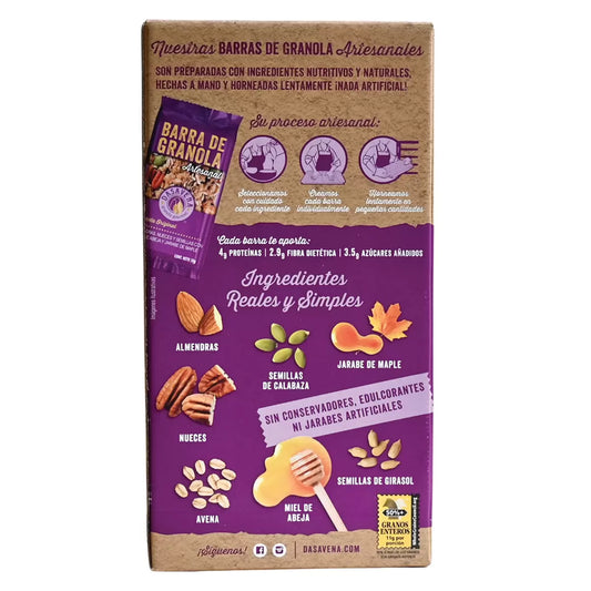 Dasavena Granola Bars 20-count