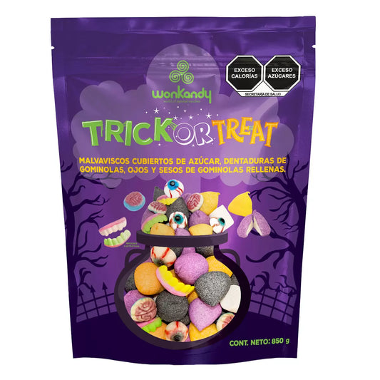 Wonkandy Trick or Treat Sugar-Coated Marshmallows 850 g