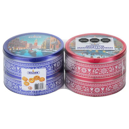 Kelsen Danish Butter Cookies 4 / 454 g