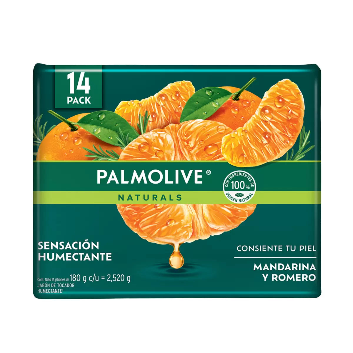 Palmolive Naturals Mandarin and Rosemary (14-pack, 180 g each)