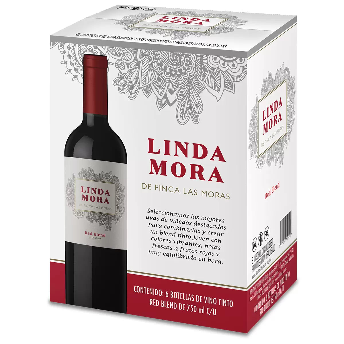 Linda Mora Red Blend Red Wine 6/750ml
