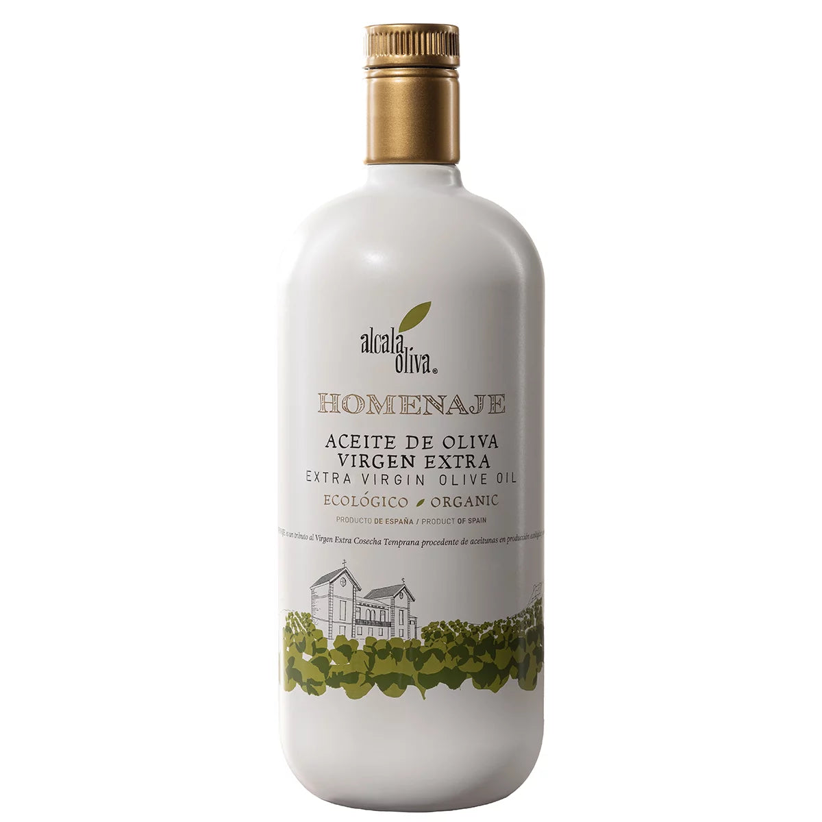 Alcala Oliva Homenaje Organic Extra Virgin Olive Oil 1 L