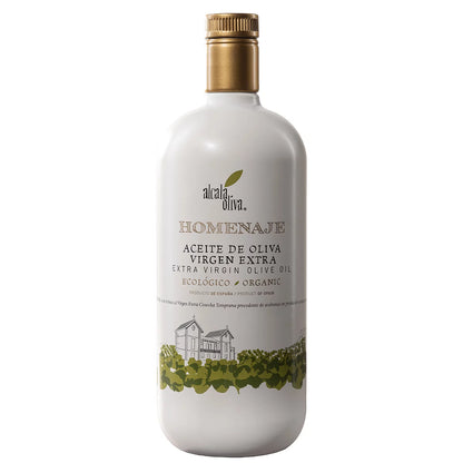 Alcala Oliva Homenaje Organic Extra Virgin Olive Oil 1 L