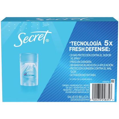 Secret Fresh Linen Clear Gel Antiperspirant (6-pack, 45 g each)