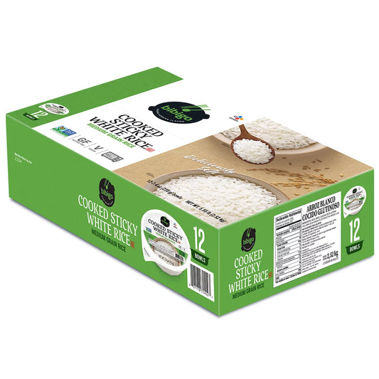 Bibigo Cooked Sticky Rice 12/210 g
