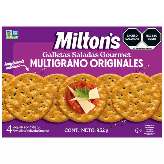 Milton's Multigrain Crackers (4-pack, 238 g each)