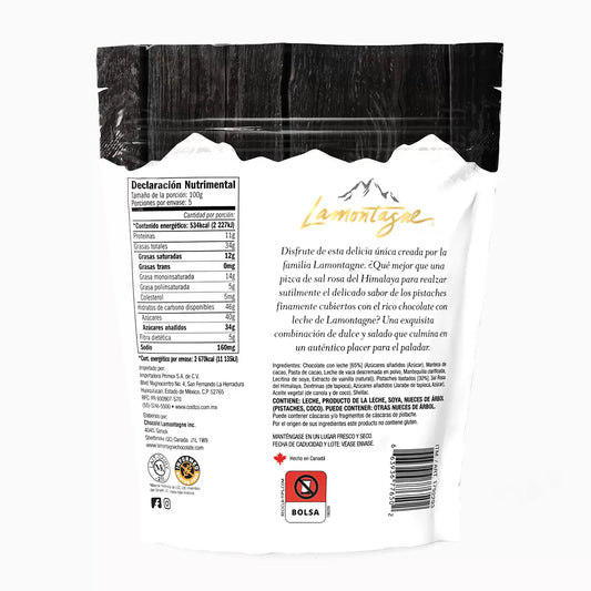 Lamontagne Milk Chocolate Covered Pistachios (500 g)
